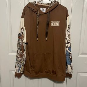 Loungefly Star Wars 40th anniversary of Return of the Jedi hoodie size large